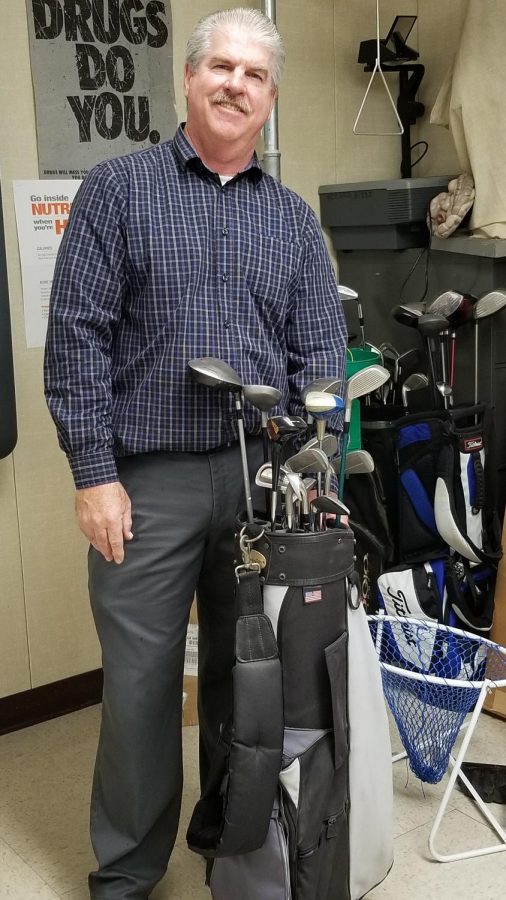Dan OShea, coach of the Pinole Valley High School golf team. 