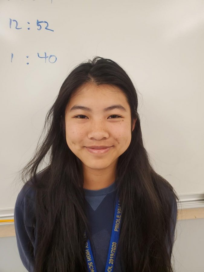 Angelina Vuong, Pinole Valley High Schools own engineering challenge champion!