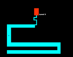 The third level from the Scary Maze Game.