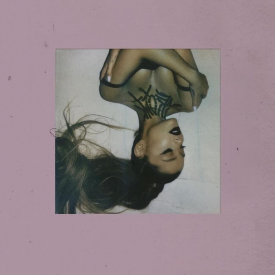 The cover of Ariana Grande’s fifth studio album, ‘thank u, next’.
