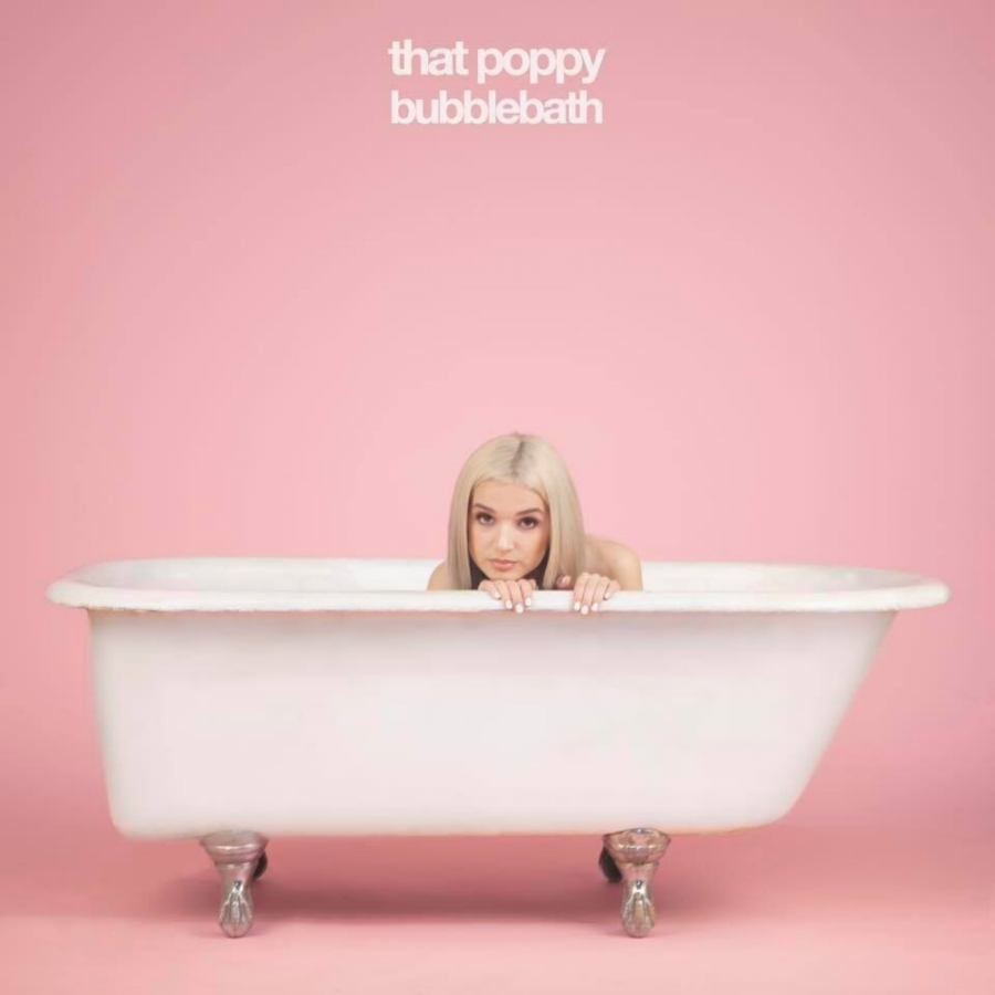 The cover of Poppy’s debut extended play, ‘Bubblebath’.