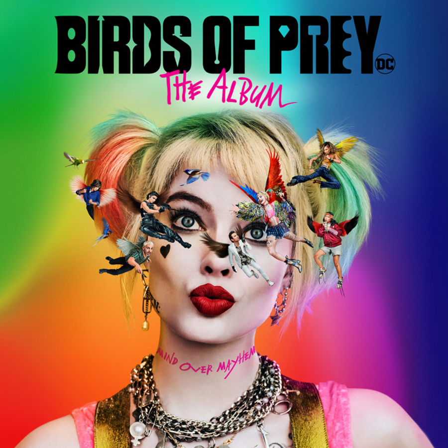 The cover of ‘Birds of Prey: The Album’.