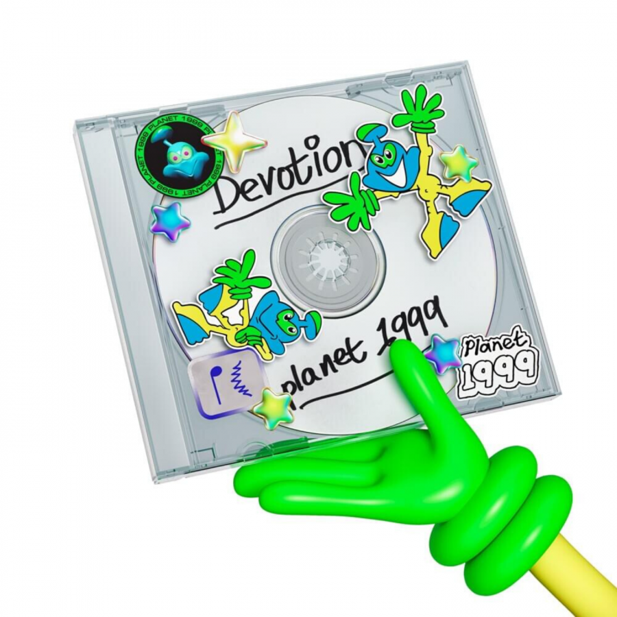 The cover of Planet 1999’s debut extended play, ‘Devotion’.