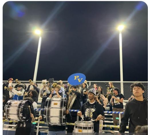 Pep Band plays to Win
